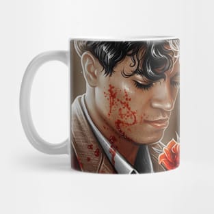 red rose Mug